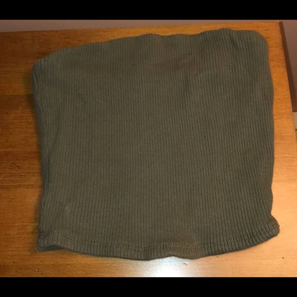 Green tube top